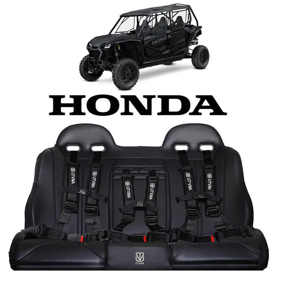 Banquette arrière Honda Talon 4 avec harnais (2019-2025)