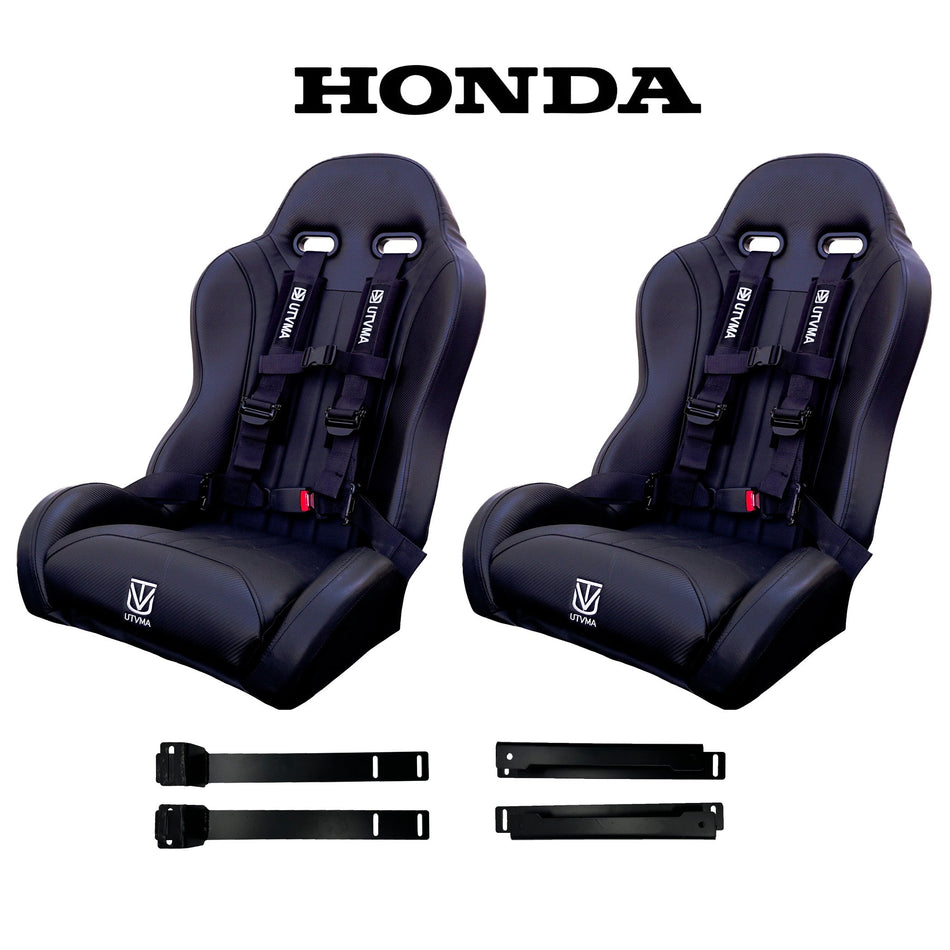 Sièges baquets à suspension avant pour Honda Talon 4 (2019-2025)