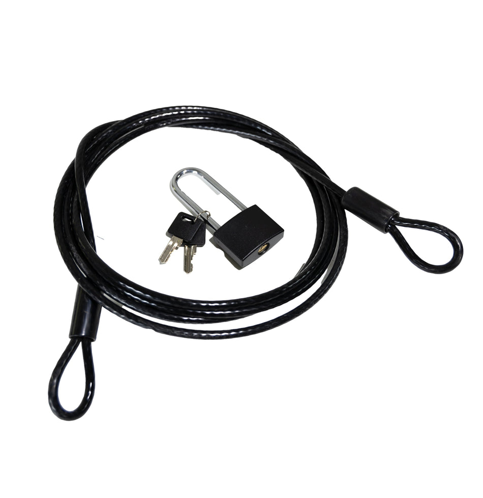 Chase Rack System - Storable Bike Lock (10'), Lock Included