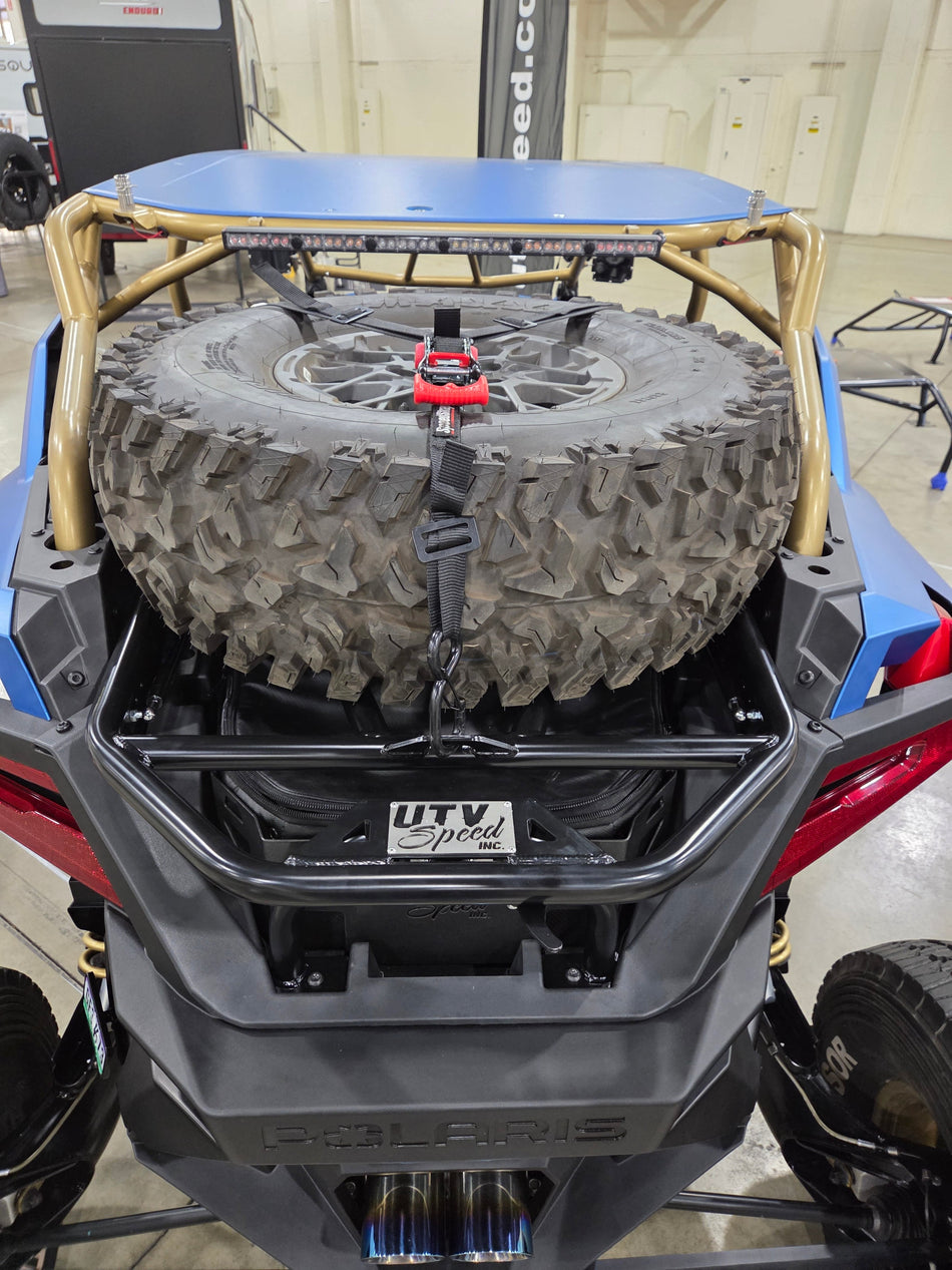 Porta neumáticos con amortiguadores para Polaris Pro R de UTV Speed