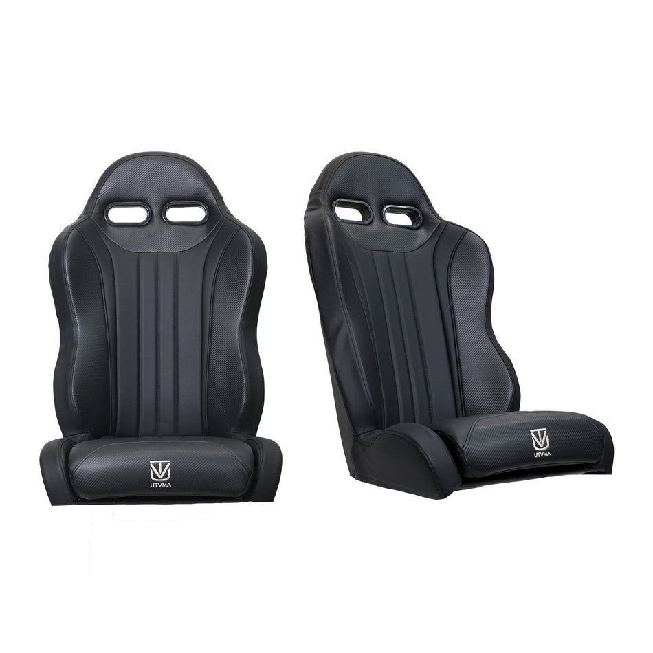 RZR PRO (Turbo R, Pro R, Pro) 2 and 4 Seater Suspension "Weekender" Series Pair of Front Bucket Seats W/ Quick Mount Bracket (2020-2025)