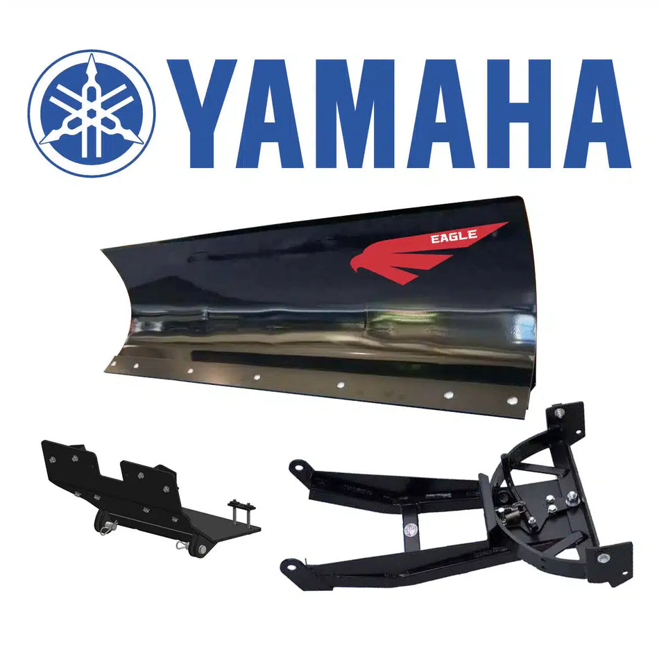 Eagle Snow Plow 72″ UTV Steel Front-Mount Complete Plow System for Yamaha (Viking/VI) (2004-2024)