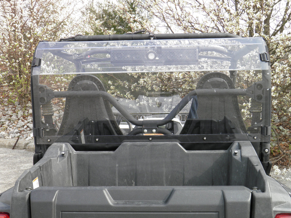 Yamaha Wolverine - 1 Pc Lexan Back Panel w/Vent Option
